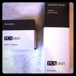 PCA Skin moisture and toner bundle